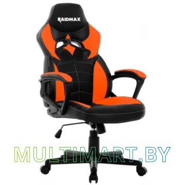 Кресло компьютерное Raidmax DK260 (черный/оранжевый)
